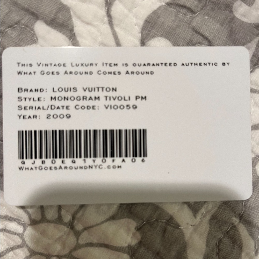 LOUIS VUITTON Monogram Tivoli PM - Picture 2 of 7